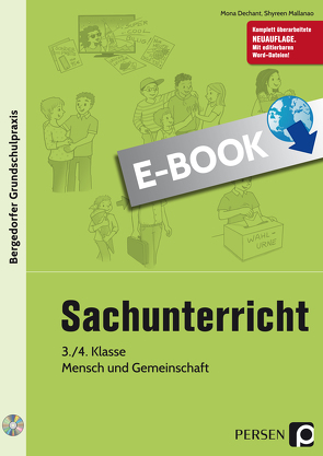 Sachunterricht, 3./4. Kl., Mensch und Gemeinschaft von Dechant,  Mona, Mallanao,  Shyreen