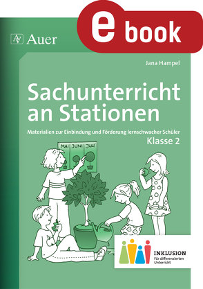 Sachunterricht an Stationen 2 Inklusion von Hampel,  Jana