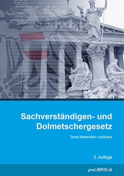 Sachverständigen- und Dolmetschergesetz von proLIBRIS VerlagsgesmbH