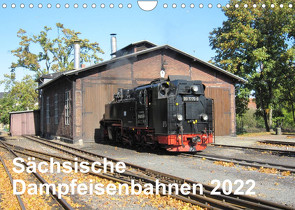 Sächsische Dampfeisenbahnen 2022 (Wandkalender 2022 DIN A4 quer) von Pfetzing,  Markus