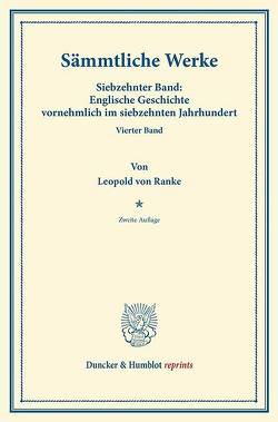 Sämmtliche Werke. von Ranke,  Leopold Von