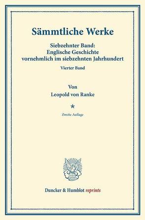 Sämmtliche Werke. von Ranke,  Leopold Von