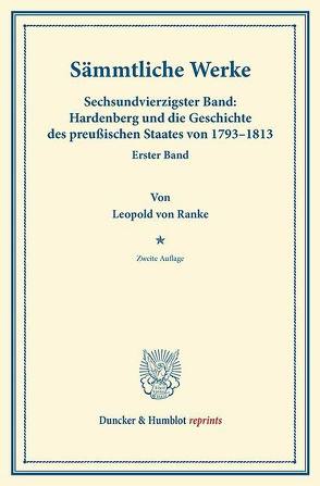 Sämmtliche Werke. von Ranke,  Leopold Von