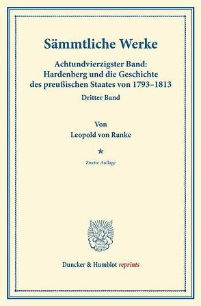 Sämmtliche Werke. von Ranke,  Leopold Von