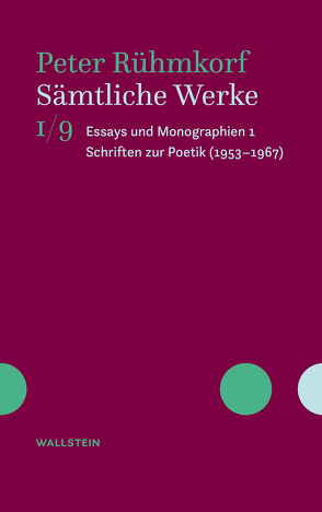 Sämtliche Werke von Friedrich,  Hans-Erwin, Rühmkorf ,  Peter