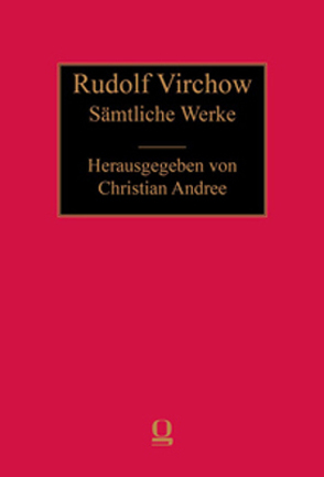 Sämtliche Werke von Virchow,  Rudolf