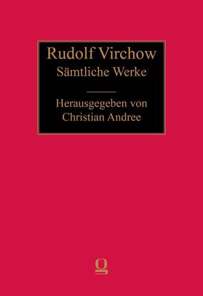 Sämtliche Werke von Virchow,  Rudolf