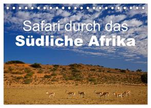 Safari durch das Südliche Afrika (Tischkalender 2024 DIN A5 quer), CALVENDO Monatskalender von Schütter,  Stefan