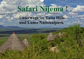 Safari Nijema – Unterwegs im Taita Hills und Lumo Nationalpark (Wandkalender 2018 DIN A3 quer) von Michel,  Susan