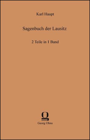 Sagenbuch der Lausitz von Haupt,  Karl