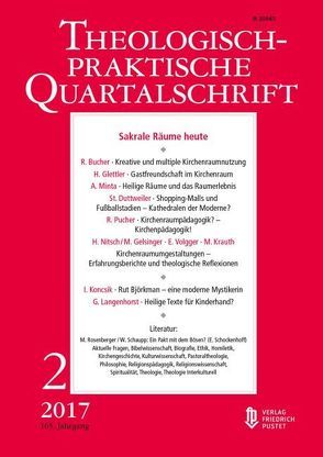 Sakrale Räume heute von Die Professoren und Professorinnen der Fakultät für Theologie der Kath. Privat-Universität Linz