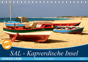 SAL – Kapverdische Insel (Tischkalender 2021 DIN A5 quer) von Thiele,  Karsten