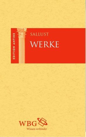 Sallust Werke von Burkard,  Thorsten, Hose,  Martin, Sallust