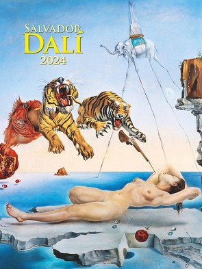 Salvador Dali 2024 – Bild-Kalender 42×56 cm – Kunst-Kalender – Wand-Kalender – Malerei – Alpha Edition