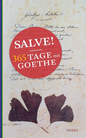Salve! 365 Tage mit Goethe von Goethe,  Johann Wolfgang, Seng,  Joachim