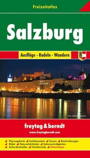 Salzburg, Freizeitatlas 1:50.000 – 1:200.000 von Freytag-Berndt und Artaria KG