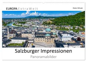 Salzburger Impressionen – Panoramabilder (Wandkalender 2024 DIN A2 quer), CALVENDO Monatskalender von Wilczek,  Dieter