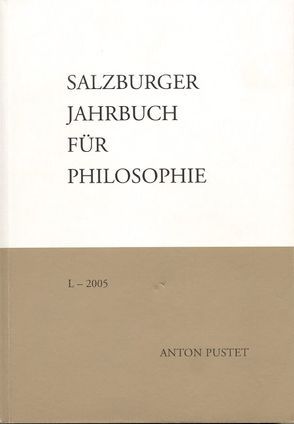 Salzburger Jahrbuch für Philosophie von Koehler,  Theodor W, Schmidinger,  Heinrich, Sedmak,  Clemens