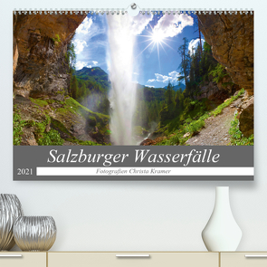 Salzburger Wasserfälle (Premium, hochwertiger DIN A2 Wandkalender 2021, Kunstdruck in Hochglanz) von Kramer,  Christa