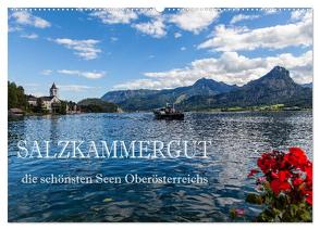 Salzkammergut – Die schönsten Seen Oberösterreichs (Wandkalender 2024 DIN A2 quer), CALVENDO Monatskalender von Pfleger,  Hans