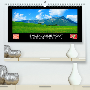 Salzkammergut (Premium, hochwertiger DIN A2 Wandkalender 2022, Kunstdruck in Hochglanz) von Plesky,  Roman