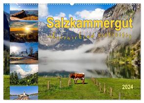 Salzkammergut, überraschend vielseitig (Wandkalender 2024 DIN A2 quer), CALVENDO Monatskalender von Roder,  Peter