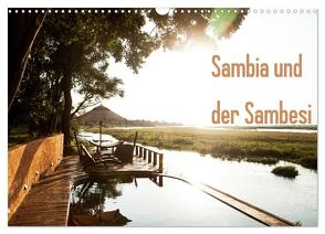 Sambia und der Sambesi (Wandkalender 2024 DIN A3 quer), CALVENDO Monatskalender von slusarcik photography (dsp),  daniel