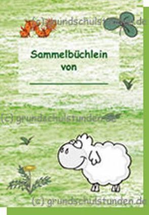 Sammelbüchlein zum Nachbestellen – „Edgar, das Schaf“ (30 Stck.) von Takac,  Tamara