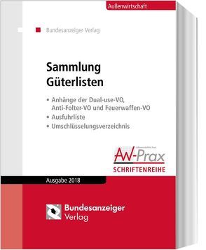 Sammlung Güterlisten – Ausgabe 2018