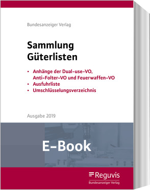 Sammlung Güterlisten – Ausgabe 2019 (E-Book)