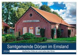 Samtgemeinde Dörpen im Emsland (Wandkalender 2024 DIN A3 quer), CALVENDO Monatskalender von Kleemann,  Claudia