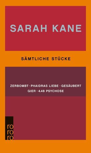 Sämtliche Stücke von Grünbein,  Durs, Hübner,  Sabine, Kane,  Sarah, Mayenburg,  Marius von, Plessen,  Elisabeth, Tabert,  Nils, Zadek,  Peter