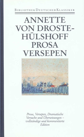 Sämtliche Werke in zwei Bänden von Droste-Hülshoff,  Annette von, Plachta,  Bodo, Woesler,  Winfried