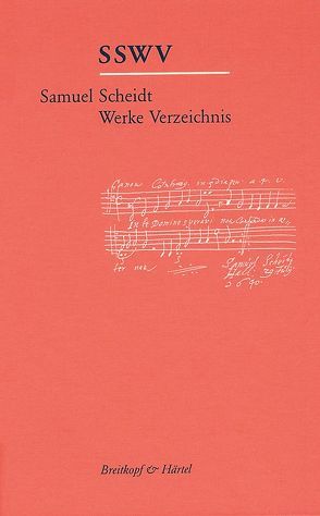 Samuel Scheidt Werke-Verzeichnis von Koch,  Klaus P