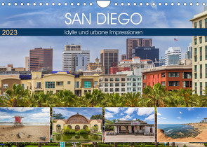 SAN DIEGO Idylle und urbane Impressionen (Wandkalender 2023 DIN A4 quer) von Viola,  Melanie