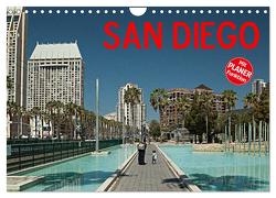 San Diego (Wandkalender 2024 DIN A4 quer), CALVENDO Monatskalender von Hallweger,  Christian