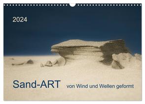 Sand-ART, von Wind und Wellen geformt (Wandkalender 2024 DIN A3 quer), CALVENDO Monatskalender von Grühn-Stauber,  Kirstin