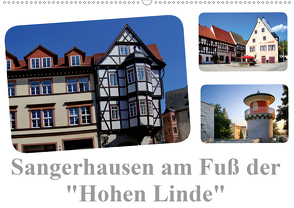 Sangerhausen am Fuße der „Hohen Linde“ (Wandkalender 2021 DIN A2 quer) von Krone,  Elke