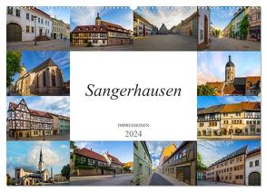 Sangerhausen Impressionen (Wandkalender 2024 DIN A2 quer), CALVENDO Monatskalender von Meutzner,  Dirk