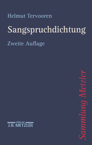 Sangspruchdichtung von Tervooren,  Helmut