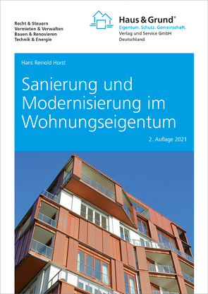 Sanierung und Modernisierung im Wohnungseigentum von Horst,  Hans Reinold