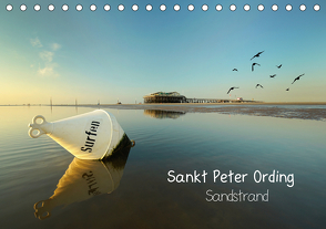 Sankt Peter Ording Sandstrand (Tischkalender 2021 DIN A5 quer) von Sturm,  Jenny