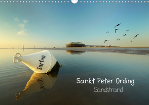 Sankt Peter Ording Sandstrand (Wandkalender 2021 DIN A3 quer) von Sturm,  Jenny