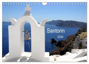 Santorin 2024 (Wandkalender 2024 DIN A4 quer), CALVENDO Monatskalender von Rigos,  Petro