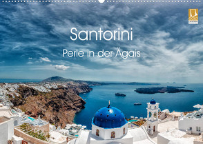 Santorini – Perle in der Ägais (Wandkalender 2023 DIN A2 quer) von Photography,  Hessbeck