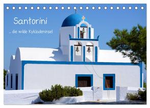 Santorini (Tischkalender 2024 DIN A5 quer), CALVENDO Monatskalender von Amler,  Thomas