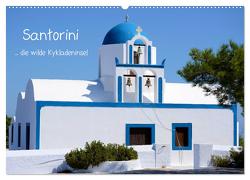 Santorini (Wandkalender 2024 DIN A2 quer), CALVENDO Monatskalender von Amler,  Thomas