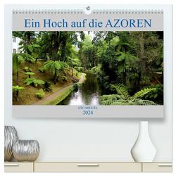 São Miguel Ein Hoch auf die Azoren (hochwertiger Premium Wandkalender 2024 DIN A2 quer), Kunstdruck in Hochglanz von Joecks,  Armin