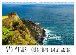 São Miguel – Grüne Insel im Atlantik (Wandkalender 2024 DIN A3 quer), CALVENDO Monatskalender von Drafz,  Silvia