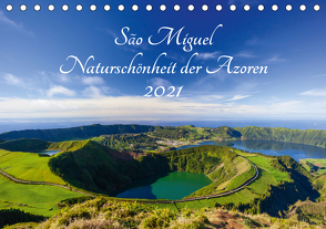 São Miguel – Naturschönheit der Azoren (Tischkalender 2021 DIN A5 quer) von Webeler,  Janita